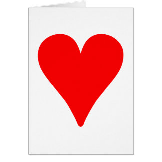 スレンダー赤いハート