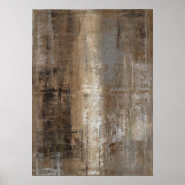 「スレンダー」ニュートラル抽象芸術アートポスタープリント ポスター