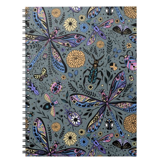 スレーター灰色のドゥードルバグ ノートブック (正面)