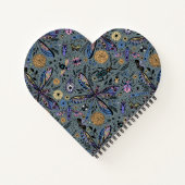 スレーター灰色のドゥードルバグ ノートブック (裏面)