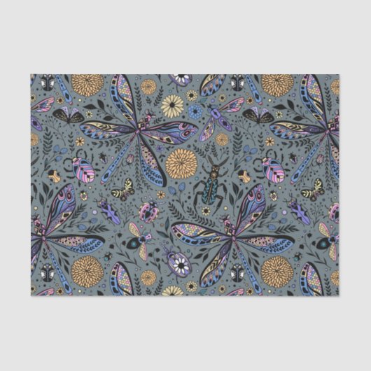 スレーター灰色のドゥードルバグ 薄葉紙 (正面)