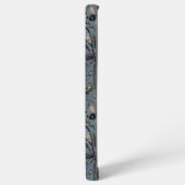 スレーター灰色のドゥードルバグ SAMSUNG GALAXYケース (左側面)