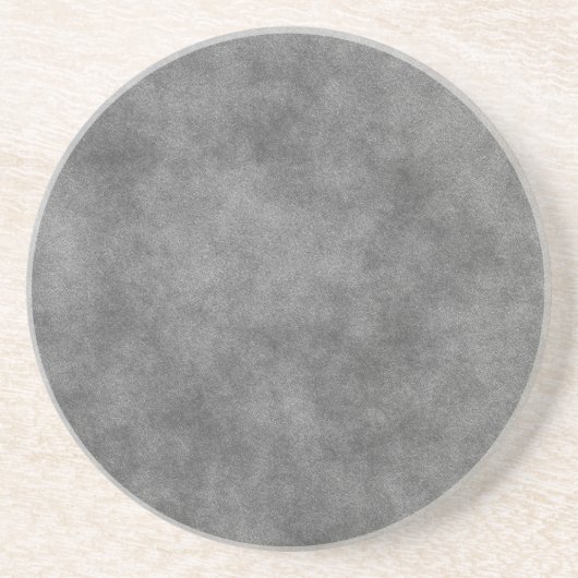 スレートグレーでレザールック コースター (正面)