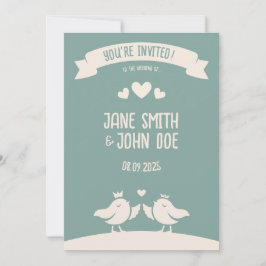 スレートブルーの鳥の歌 招待状