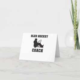スレートホッケーコーチ サンキューカード