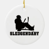 スレートホッケーSLEDGENDARY セラミックオーナメント (裏面)
