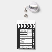 スレートボード バッジ (裏面（伸縮クリップ）)