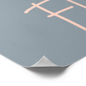 スレート フラワーマーケット ポスター (角)