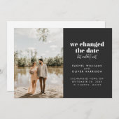 スレート 延期したけど待てなかった 案内状 (正面/裏面)