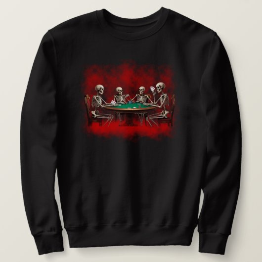 スレ遊トントランプのポーカーSweatshirt スウェットシャツ (デザイン正面)
