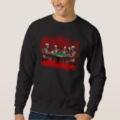 スレ遊トントランプのポーカーSweatshirt スウェットシャツ (正面)