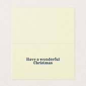 スロおもしろいスが25パックのクリスマスカードを遅く (内部フラット)