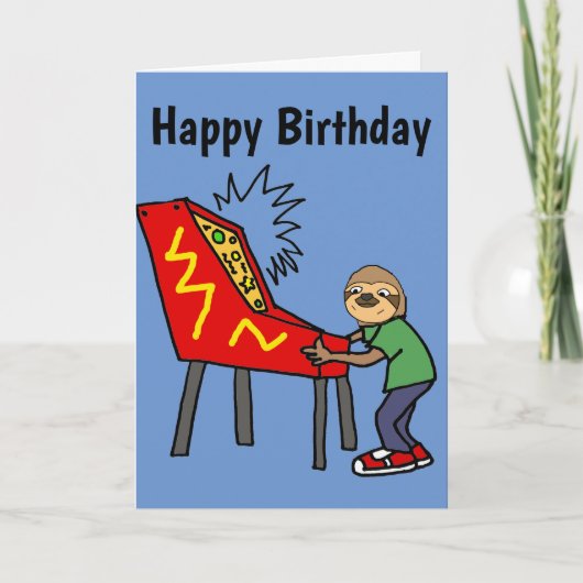 スロおもしろいスの遊ピンボール漫画 カード (正面)