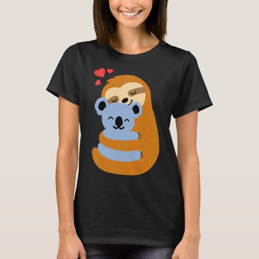 スロおもしろいスコアラベアーラブ Tシャツ (正面)