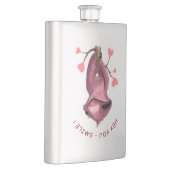 スロおもしろいスフラスコスマイル-カスタム文字 フラスク (右)