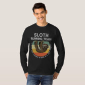 スロおもしろいスランニングチームヴィンテージ Tシャツ (正面フル)