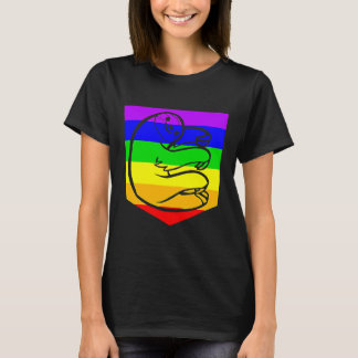 スロおもしろいスレインボーレッグプライド Tシャツ