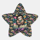 スロおもしろいス引用文オールオーバープリント 星シール (正面)