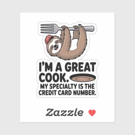 スロおもしろいス調理師つるのフォーク シール (シート)