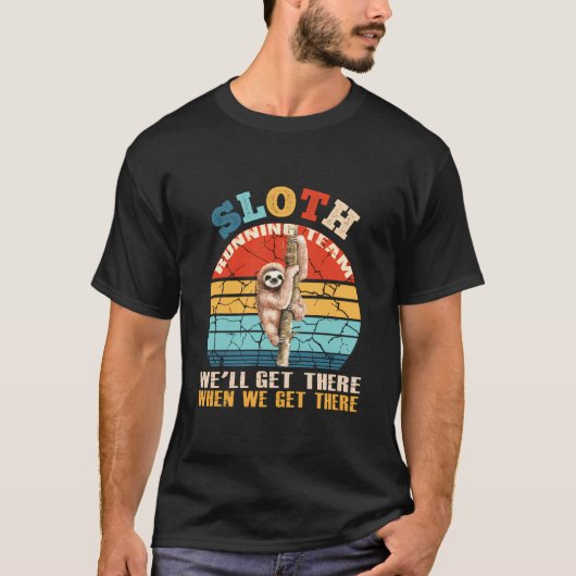 スロおもしろいス走ヴィンテージレトロ Tシャツ (正面)