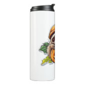 スロおもしろいス食べピザかわいい動物愛好家クラス タンブラー (回転左)