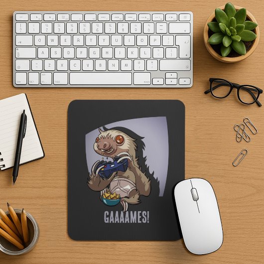 スロおもしろいス・ガエイムズ!コンピュータゲーマービデオゲーム マウスパッド