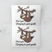 スロおもしろいット誕生日カード誕生日カー子供へド カード (内部)