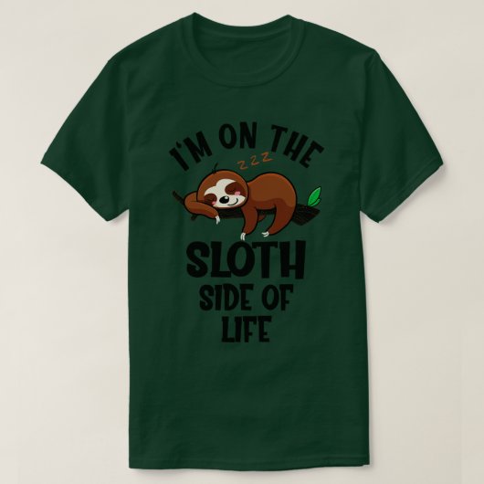 スロおもしろいースことわざ Tシャツ (デザイン正面)