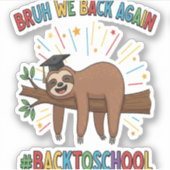 スロおもしろいース新学期 シール (正面)