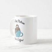 スロギーにコーヒーを Sloth ギフト コーヒーマグカップ (正面左)