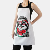 スロクールス食べスイカ エプロン (インサイチュ)