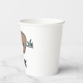 スロスがリラックス言う 紙コップ (裏面)