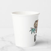 スロスがリラックス言う 紙コップ (正面)