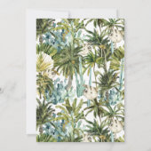 スロスつるジャングガール1st誕生日 招待状 (裏面)