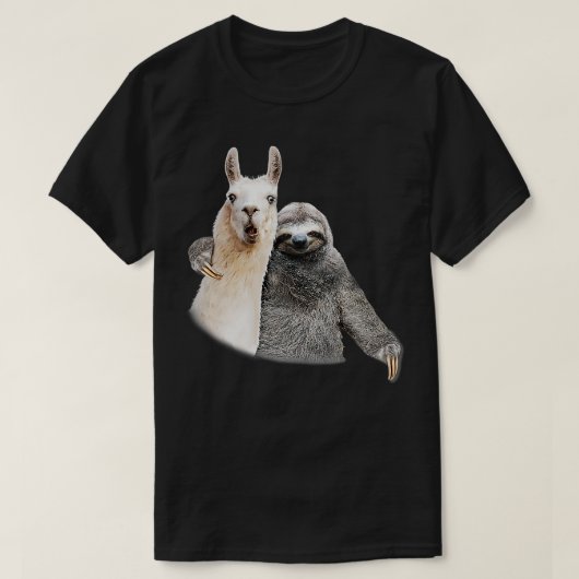 スロスとラマ最高ののパルおもしろいス Tシャツ (デザイン正面)
