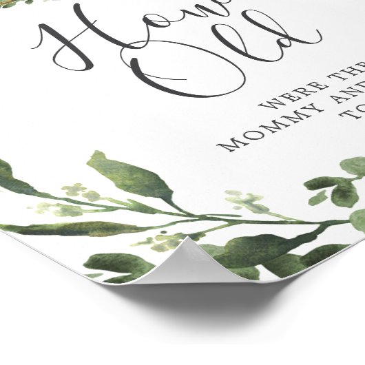 スロスの赤ちゃんシャワー彼らは何歳のゲーム ポスター (角)