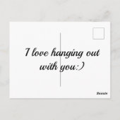 スロスぶら下がったのエディンバラ考える動物園 ポストカード (裏面)