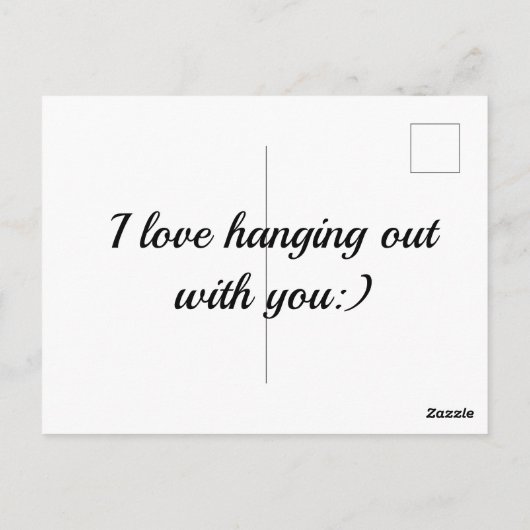 スロスぶら下がったのエディンバラ考える動物園 ポストカード (裏面)