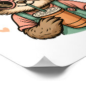 スロスガールコーヒー恋人 ポスター (角)