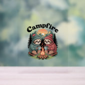 スロスキャンピングチーム公式キャンプファイヤー アクリルサイン (ニュートラル)