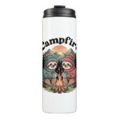 スロスキャンピングチーム公式キャンプファイヤー タンブラー (正面)