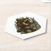 スロスキャンピングハイキング ペーパーコースター (アングル)