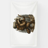 スロスキャンピングハイキング 横断幕 (縦)