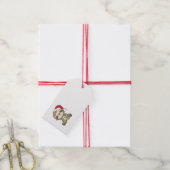 スロスクリスマスウィンターアニマルズ ギフトタグ (より糸付き)