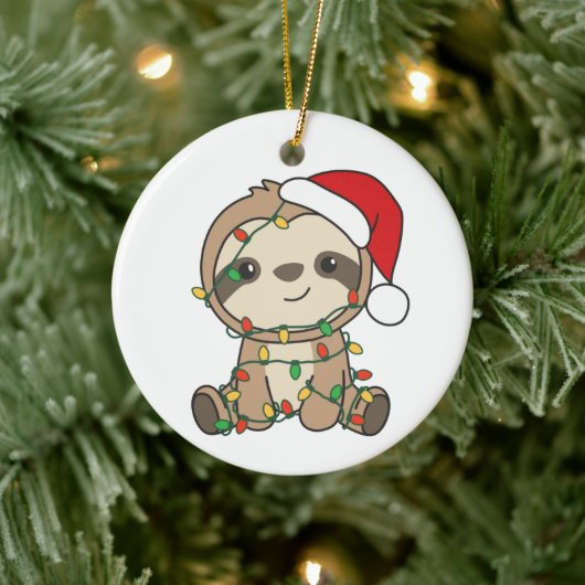 スロスクリスマスウィンターアニマルズ セラミックオーナメント (ツリー)