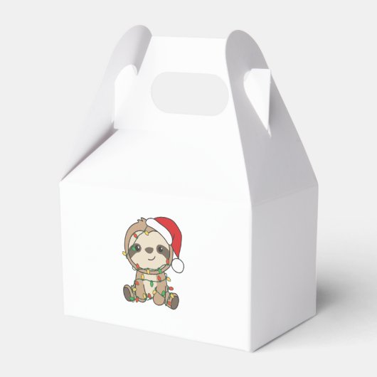 スロスクリスマスウィンターアニマルズ フェイバーボックス (正面サイド)