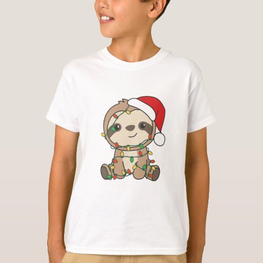 スロスクリスマスウィンターアニマルズ Tシャツ (正面)