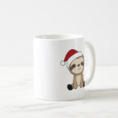 スロスクリスマススノーウィンターアニマルズスロスコーヒー コーヒーマグカップ (正面右)