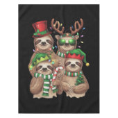 スロスクリスマスメリースロスマススロス恋人ギフト テーブルクロス (正面)