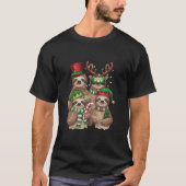 スロスクリスマスメリースロスマススロス恋人ギフト Tシャツ (正面)